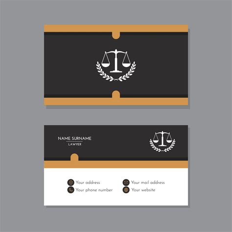 tarjetas de presentacion para abogados | Tarjetas de presentacion
